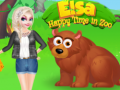 Joc Elsa Happy Time In Zoo