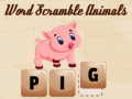 Joc Word Scramble Animals