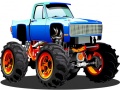 Joc Monster Truck Puzzle