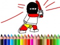 Joc Back To School: Hero Coloring Book