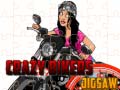Joc Crazy Bikers Jigsaw