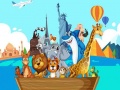 Joc Crazy Friends Travel The World Puzzle