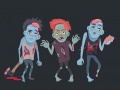 Joc Zombies and Skeletons Coloring