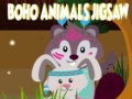 Joc Boho Animals Jigsaw