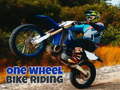 Joc One Wheel Bike Riding
