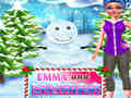 Joc Emma and Snowman Christmas