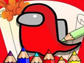 Joc Amoung Us Coloring Book