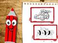 Joc Back To School Cars Coloring Book