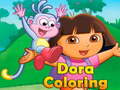 Joc Dora Coloring