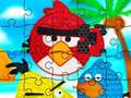 Joc Funny Birds Pop It Jigsaw