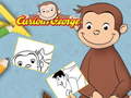 Joc Curious George Coloring Book