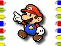 Joc Back To School  Mario Coloring