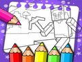 Joc Minecraft Coloring Book