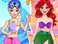 Joc Summer vs Winter Princesses Battle