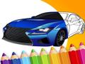 Joc Japanese Luxury Cars Coloring Book 