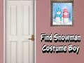 Joc Find Snowman Costume Boy