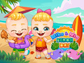 Joc Mike & Mia Beach Day