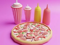 Joc Coloring Book: Pizza