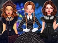 Joc Celebrity Wednesday Addams Style