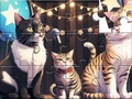 Joc Jigsaw Puzzle: Singing Cat