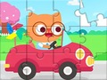 Joc Jigsaw Puzzle: Driving Car