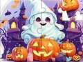 Joc Jigsaw Puzzle: Halloween Cute Ghost
