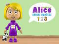 Joc World of Alice Animal Numbers