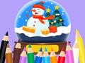 Joc Coloring Book: Christmas Crystal Ball