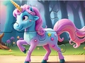 Joc Jigsaw Puzzle: Magic Forest Unicorn