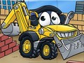 Joc Jigsaw Puzzle: Excavator Buliding