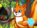 Joc Jigsaw Puzzle: Squirrel Hide Food