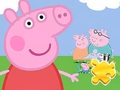 Joc Jigsaw Puzzle: Peppa With Family