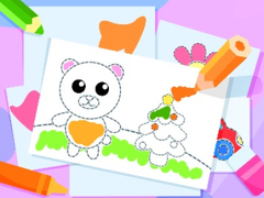 Joc Toddler Drawing: Cute Pig
