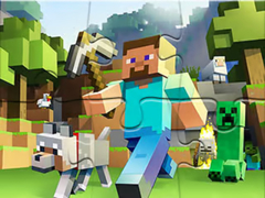 Joc Jigsaw Puzzle: Minecrafter
