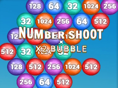 Joc Number Shoot x 2 bubble