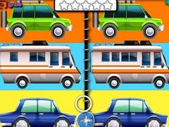 Joc Cartoon Cars Spot The Difference