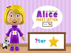 Joc World of Alice First Letter