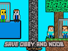 Joc Save Obby and Noob Two-players