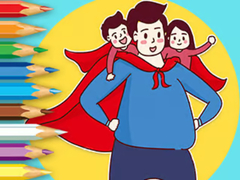Joc Coloring Book: Father's Day
