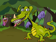 Joc Fun Monsters Jigsaw