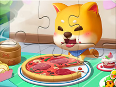 Joc Jigsaw Puzzle: Pizza Dog