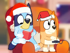 Joc Jigsaw Puzzle: Bluey Christmas Party