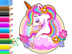 Joc Coloring Book: Unicorn Garden