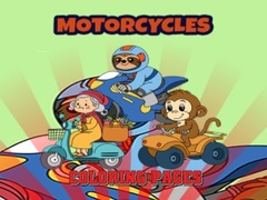 Joc Motorcycle Coloring Pages