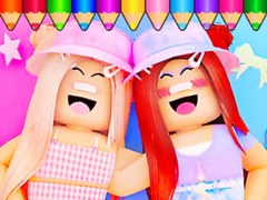 Joc Coloring Book: Roblox Bestie