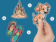 Joc Sticker Book Puzzle Color By Number