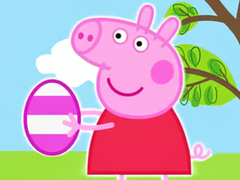 Joc Jigsaw Puzzle: Peppa Pig Easter Eggs