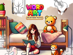 Joc Word Art: Color Book Puzzle