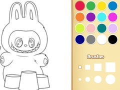Joc Easy Labubu Coloring Book