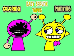 Joc Coloring Baby Sprunk tapes Painting